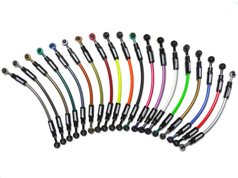 Kit Tubi Freno Triumph Bonneville T100 2011-2016 Accossato – 2 tubi, Layout S AGF8200 Kit Tubi Freno Triumph Bonneville T100 2011-2016 Accossato – 2 tubi, Layout S AGF8200