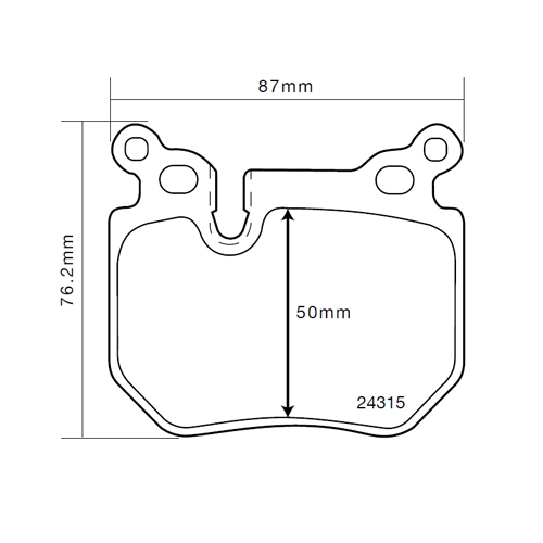 Set Pastiglie Post. Brembo Sport | Hp2 Cod. 07B31503 Set Pastiglie Post. Brembo Sport | Hp2 Cod. 07B31503
