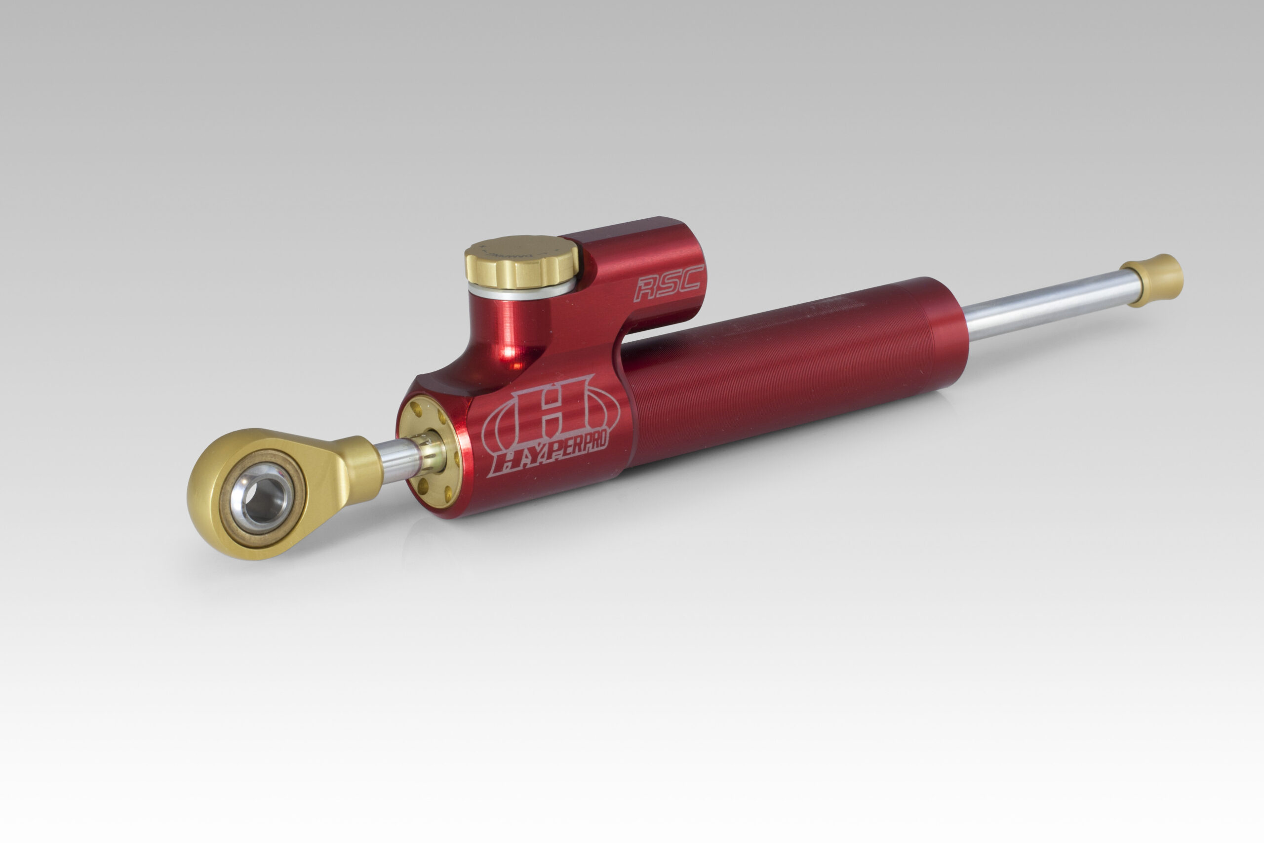 Hyperpro Ammortizzatore Di Sterzo Progressivo S075 RSC Red Hyperpro Ammortizzatore Di Sterzo Progressivo S075 RSC Red