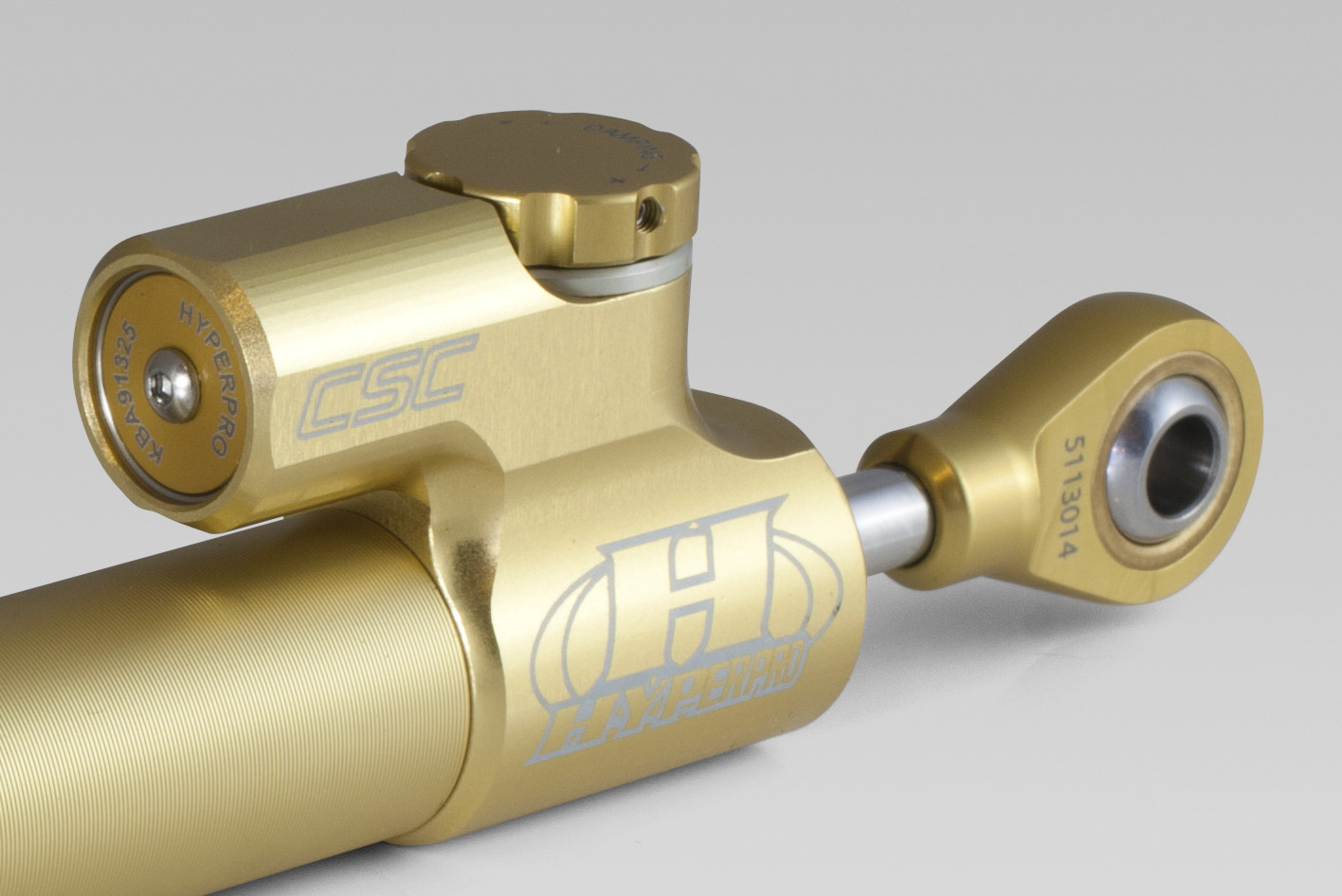 Hyperpro Ammortizzatore Di Sterzo Lineare Rovesciato S075 CSC R Gold Hyperpro Ammortizzatore Di Sterzo Lineare Rovesciato S075 CSC R Gold