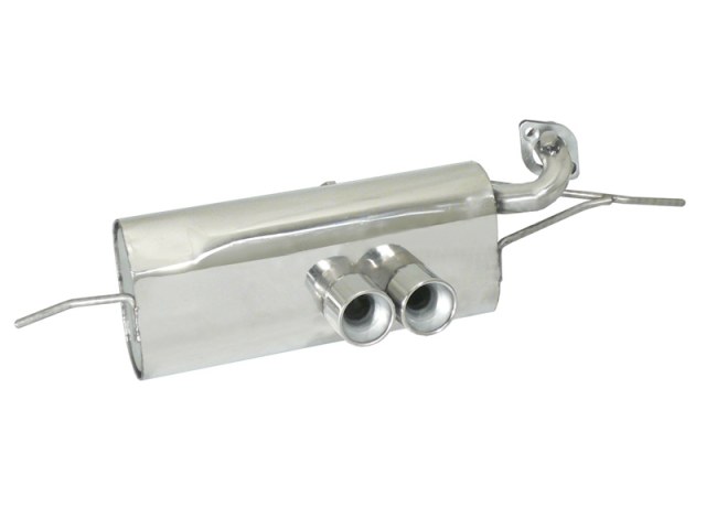 Ragazzon Post. + Terminali Rotondi Centrali 2x80mm + Cat. Metallico Omologato Smart Fortwo (Typ451) 07>14 Ragazzon Post. + Terminali Rotondi Centrali 2x80mm + Cat. Metallico Omologato Smart Fortwo (Typ451) 07>14