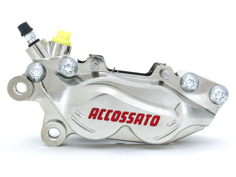 Pinza Freno Assiale 2 Pastiglie Cnc Accossato - Interasse 40mm Pinza Freno Assiale 2 Pastiglie Cnc Accossato - Interasse 40mm