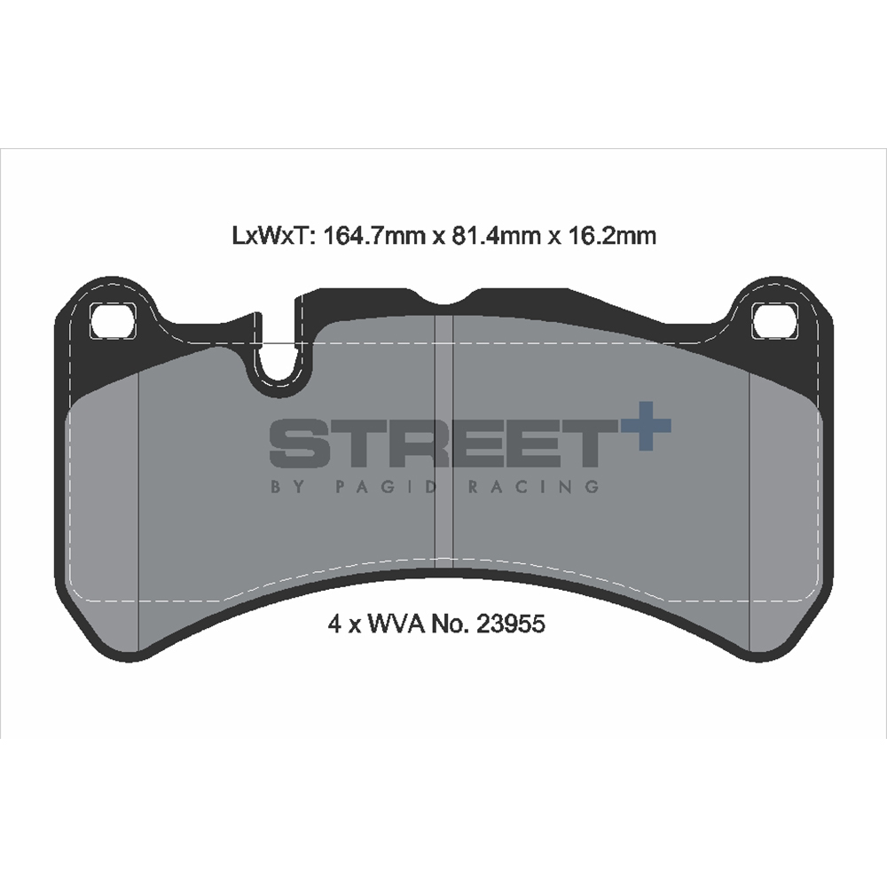 Pastiglie Pagid Racing Street+ Cod. T8052SP2001 Pastiglie Pagid Racing Street+ Cod. T8052SP2001