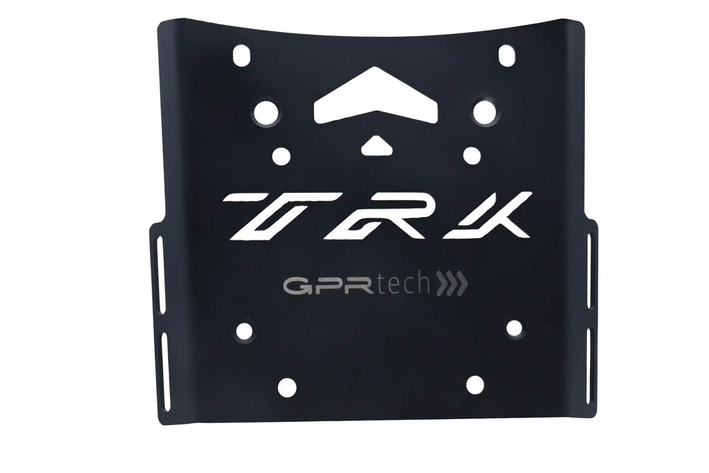 Piastra specifica Top case Alpitech 55 LT GPR TECH Benelli Trk 502 2020/2023 e5 Piastra specifica Top case Alpitech 55 LT GPR TECH Benelli Trk 502 2020/2023 e5
