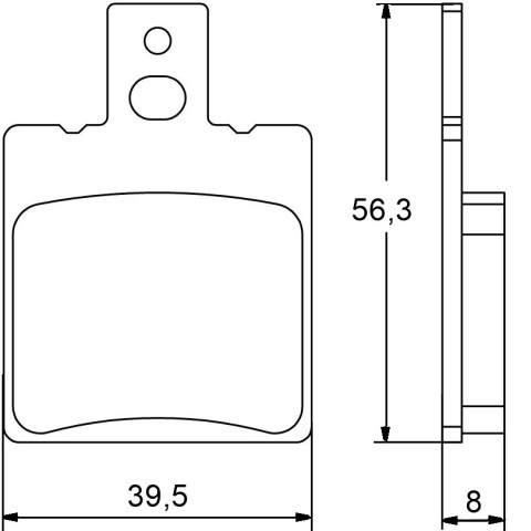 Pastiglie Freno Per Aprilia Marca Accossato Codice Agpa78 Pastiglie Freno Per Aprilia Marca Accossato Codice Agpa78 - immagine 2