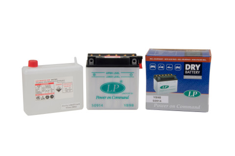 Batteria DRY Convenzionale 6/12V 9Ah Con Acido A Corredo 137x76x139mm Batteria DRY Convenzionale 6/12V 9Ah Con Acido A Corredo 137x76x139mm