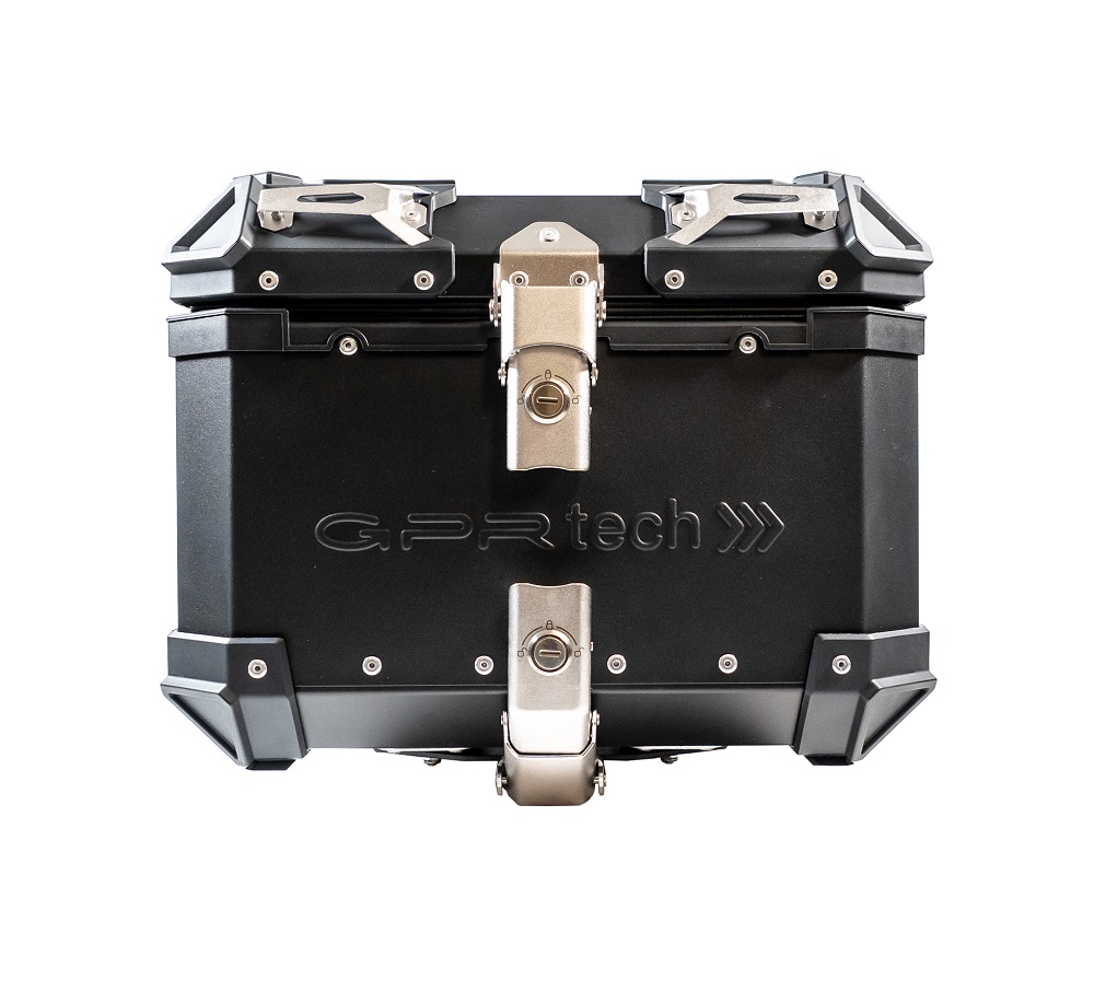 Bauletto GPR Tech Honda CB125 F 2015/2020 TOP CASE ALPI-TECH 26 LT BLACK Con Piastra Specifica Bauletto GPR Tech Honda CB125 F 2015/2020 TOP CASE ALPI-TECH 26 LT BLACK Con Piastra Specifica