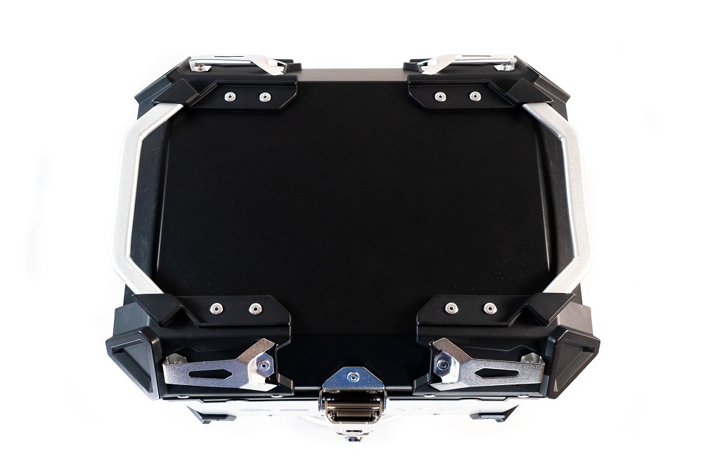 GPR Tech TOP CASE ALPI-TECH 35 LT. SILVER + SCHIENALE DI PROTEZIONE GPR Tech TOP CASE ALPI-TECH 35 LT. SILVER + SCHIENALE DI PROTEZIONE - immagine 6