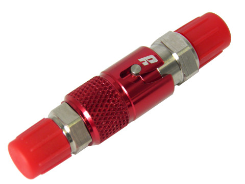 Sgancio Rapido Accossato In Titanio Per Tubo Freno, Colore Rosso BL003 Sgancio Rapido Accossato In Titanio Per Tubo Freno, Colore Rosso BL003 - immagine 2