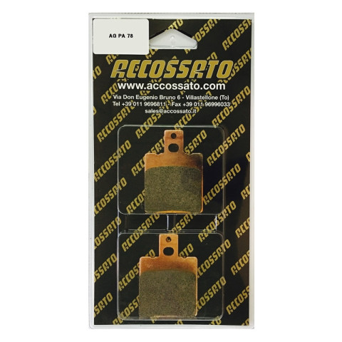 Pastiglie Freno Per Aprilia Marca Accossato Codice Agpa78 Pastiglie Freno Per Aprilia Marca Accossato Codice Agpa78