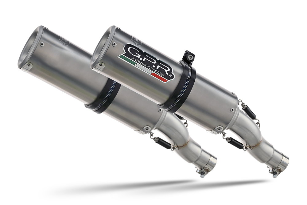 GPR Honda VTR 1000 SP-1 RC51 2000-2001 RP-M3 Titanium Natural Coppia terminali omologati - posizione alta H.48.M3.TN GPR Honda VTR 1000 SP-1 RC51 2000-2001 RP-M3 Titanium Natural Coppia terminali omologati - posizione alta H.48.M3.TN - immagine 2