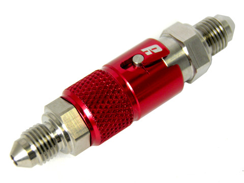 Sgancio Rapido Accossato In Titanio Per Tubo Freno, Colore Rosso BL003 Sgancio Rapido Accossato In Titanio Per Tubo Freno, Colore Rosso BL003