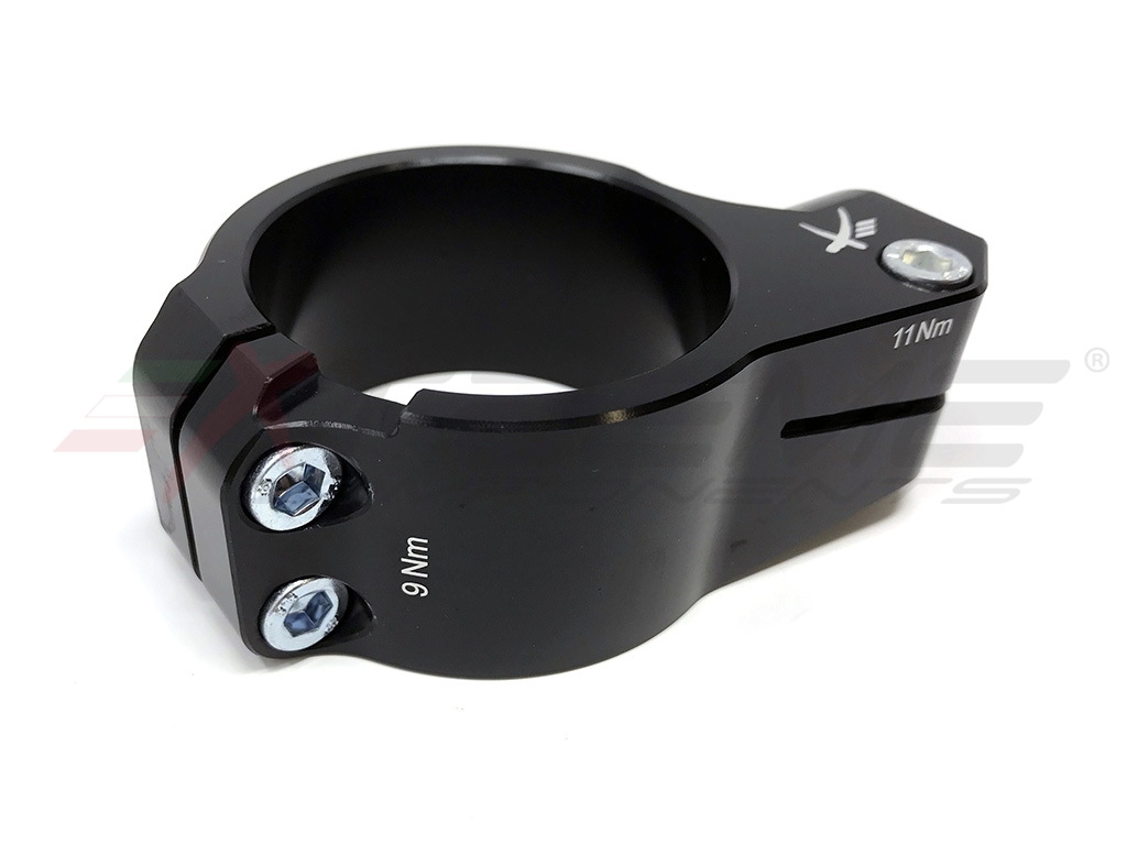 Extreme Components Semimanubri Gp Offset 15mm Supporto Ammortizzatore Di Sterzo Diam. 53mm Ducati Panigale V4/S/R (2018/2026) Extreme Components Semimanubri Gp Offset 15mm Supporto Ammortizzatore Di Sterzo Diam. 53mm Ducati Panigale V4/S/R (2018/2026) - immagine 8
