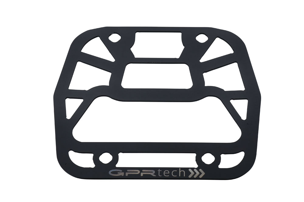 Piastra specifica Top case Alpitech 55 LT GPR TECH Aprilia Tuareg 660 2021/2023 e5 Piastra specifica Top case Alpitech 55 LT GPR TECH Aprilia Tuareg 660 2021/2023 e5